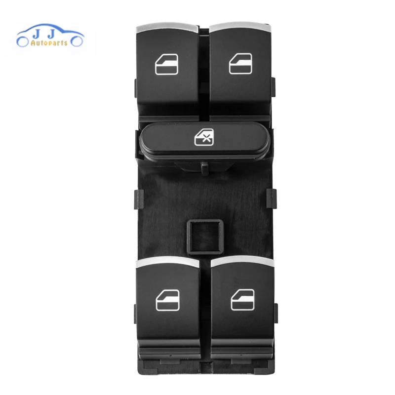 

Chrome Master Window Switch For Golf MK5 MK6 Tiguan Touran Passat 5ND959857 5ND 959 857 5K4959857 5K4 959 857