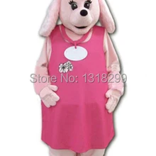 Талисман розовый костюм для беременных Пудель маскарадный костюм карнавальный костюм-маскот