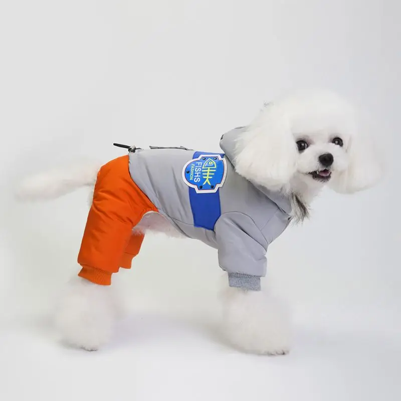 2018 Waterproof Reversible Dog Jacket Designer Warm Winter Dog Coats ...