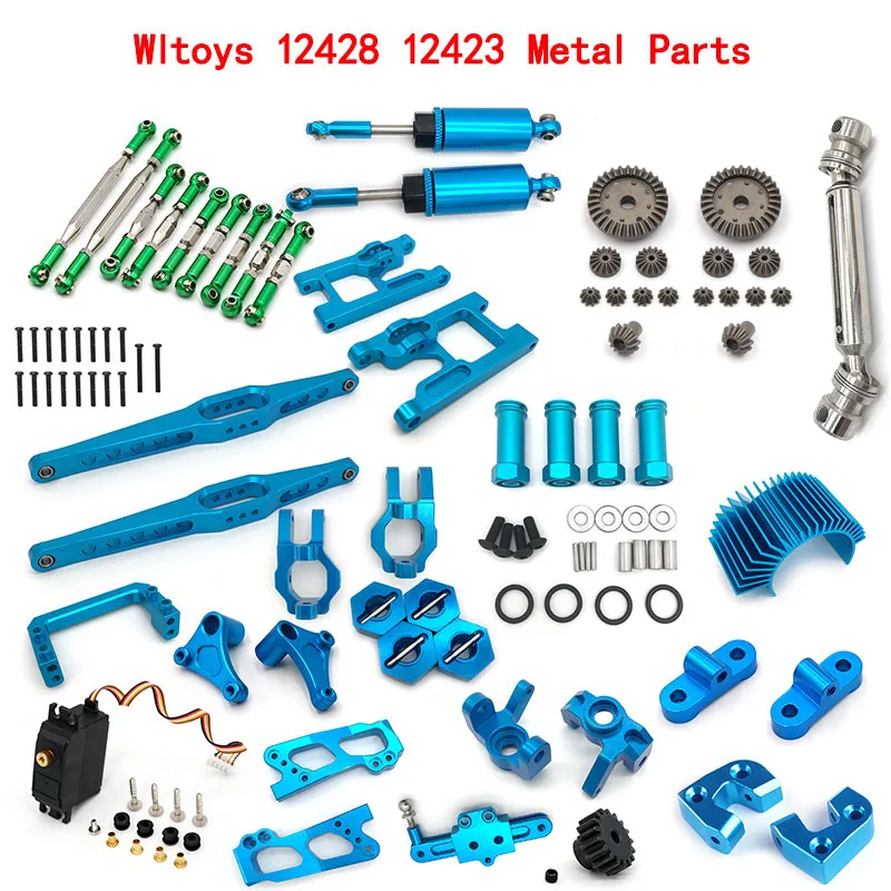 Metal Parts For wltoys 12428 12423 RC Car Upgrade Parts RC