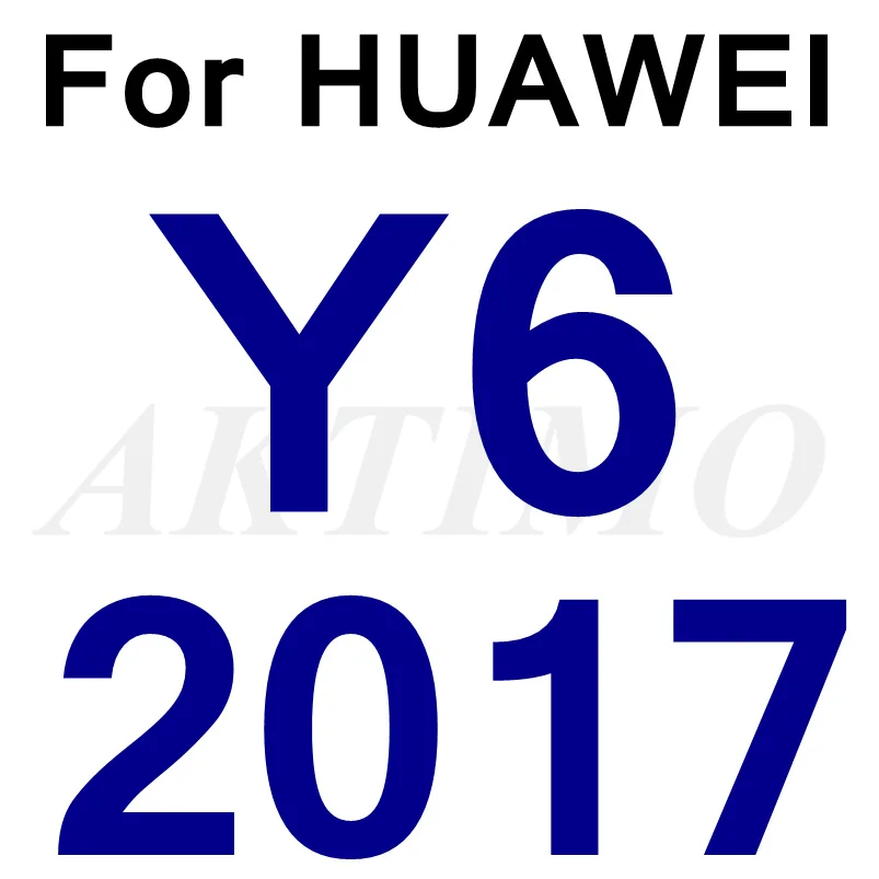 9H 0,26 мм закаленное стекло для HUAWEI Honor 5A 5C 5X 4X Y5 II CUN-U29 Nova Young P8 P9 P10 Lite защитная пленка Sklo чехол - Цвет: Y6 2017