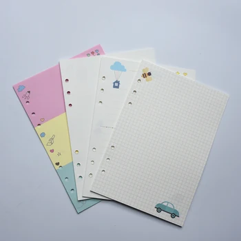 

MaoTu Cute Cartoon Spiral Notebook Filler Paper Inserts Refills Weekly Planner 2018 Daily Monthly Planner