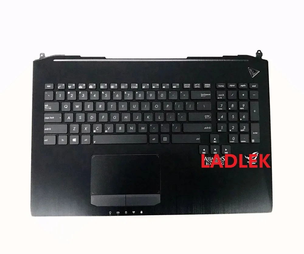 

New Genuine US keyboard for Asus ROG G750 G750J G750V G750JX G750JY G750JZ G750JH G750JW G750JM G750JS Backlit with Palmrest