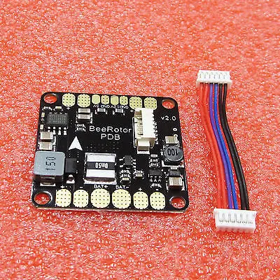

BeeRotor PDB V2.0 Flight controller board BEC-5V/12V Output Optimization