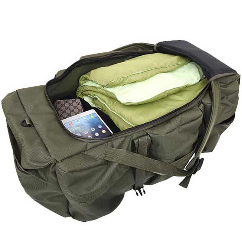 Mochila táctica militar de gran capacidad de 90 L para hombre impermeable Oxford senderismo Camping mochilas resistente al desgaste bolsa de viaje - 3