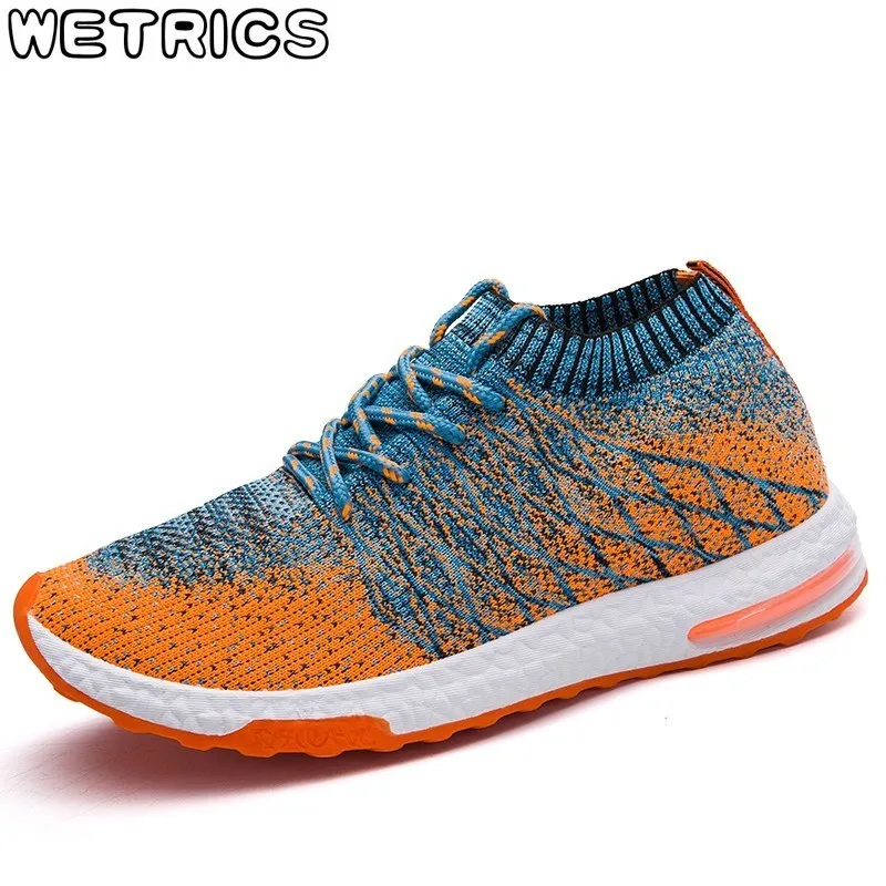 Casual Sport Shoes For Man Fly-Weave Male Outdoor Running Comfortable Boots Breathable Fashion Sneakers Sock Sneaker Designer |