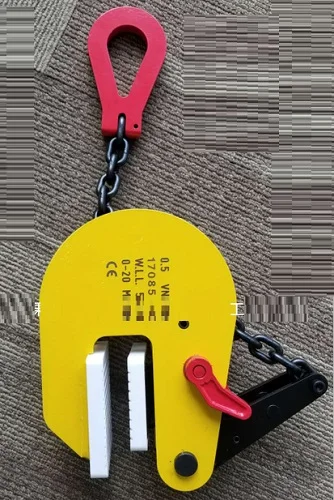 

2T lifting clamp for stainless steel, vertical hanging steel plate vertical hanger hook lifting clamp lifter industrial grade