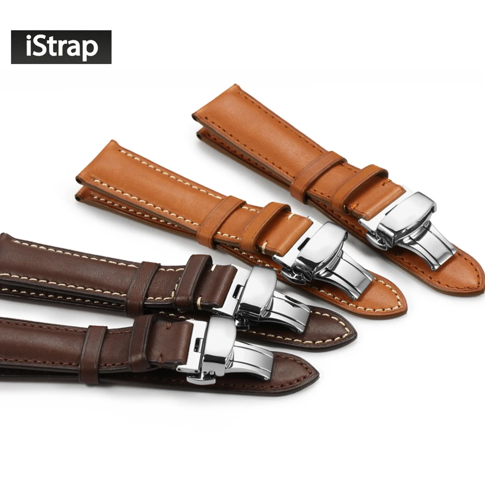 iStrap High quality Watchband 18mm 19mm 20mm 21mm 22mm font b Watch b font Strap Band