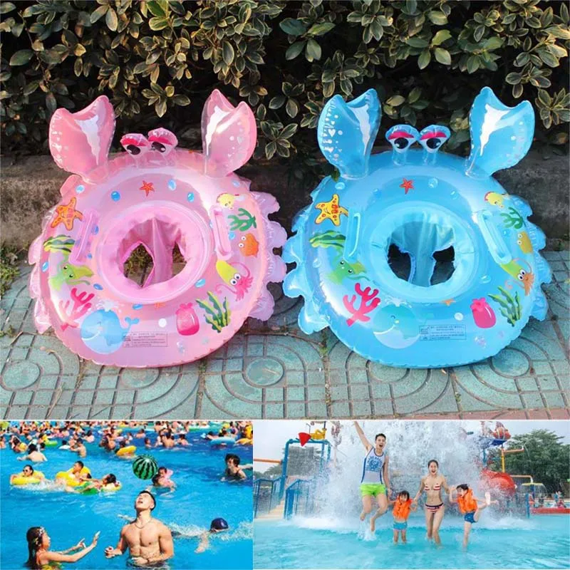 Baby Children Swimming Float Ring Kids Toddler Inflatable Pool Swim