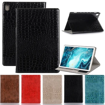 

Business Magnetic Cover For Huawei Mediapad M6 Pro VRD-AL09 Case Crocodile Pattern Tablet Cover For Huawei Mediapad M6 10.8 2019