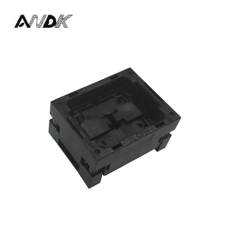 IC549-0604-009-G Burn in Socket QFN60 MLF60 IC Test Socket Pitch 0.4mm Clamshell Chip Size 88 Flash Adapter Programming Socket