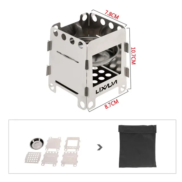 Outdoor Lightweight Picnic Cook Burners with Bag - Image 3