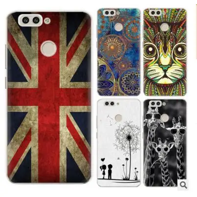 for Huawei Nova 2 Plus Case Luxury Slim 0.6MM Soft TPU Art Design Pattern Cartoon Phone BAC-AL00 5.5 |