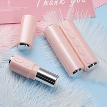 10/20/30/40/50/100 шт 12,1 мм Пустой розовый Волнистые помада флакон для помады DIY Блеск для губ Упаковка Контейнер. классический губ тюбик с румянами