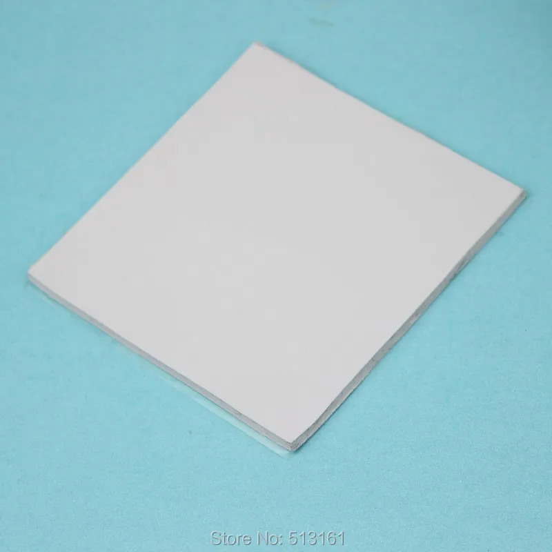 5 шт. 100x100x2 мм центральный процессор GPU IC SMD белый Теплопроводящий термоковрик 2