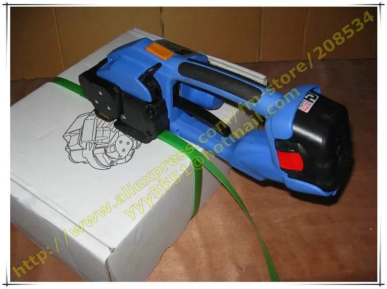 

Semi Automatic Baattery Operated PET Strapping Machine PP Strip Packing Machine Electric Strapping Tool for PP PET Strap