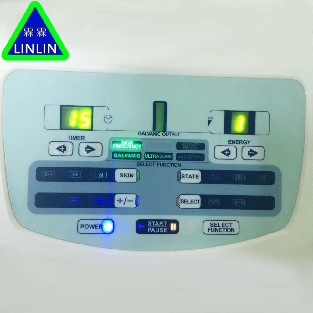 LINLIN Introduction and export of anions and cations Ultrasound High Frequency Electrotherapy and Other Beauty Apparatuses