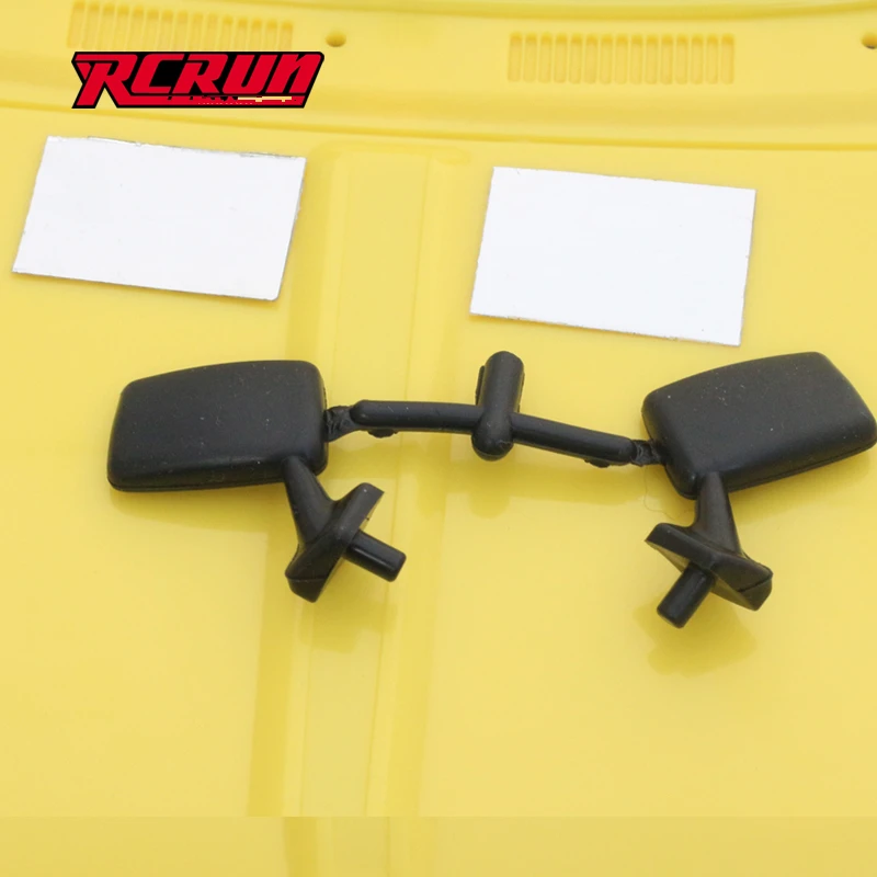 

1/10 rc crawler car decorative accessories simulate rearview mirror sets match tamiya buriser 4wd tf2 remote control toys car