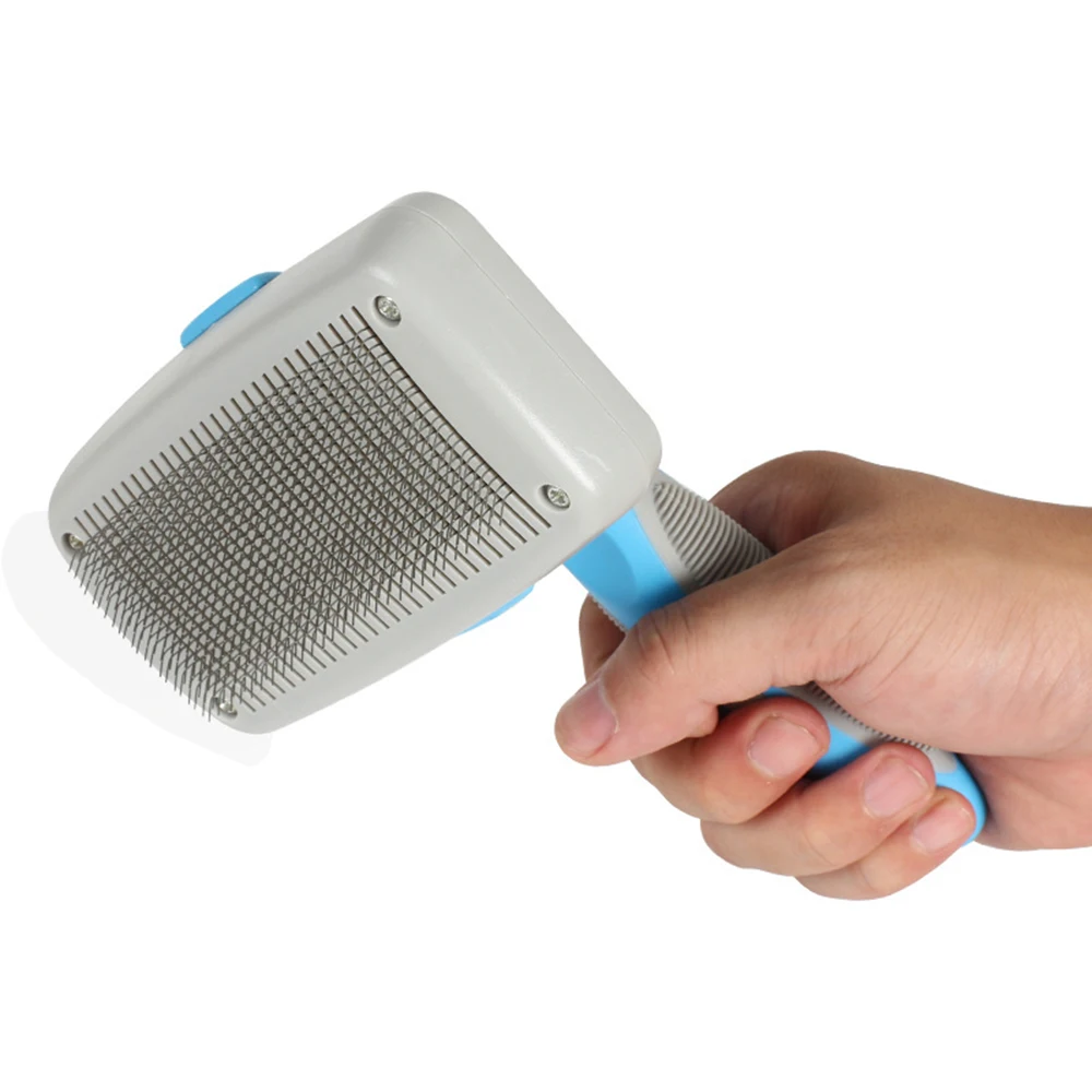 Portable Dog Needle Comb Puppy Cat Beauty Bath Massage Grooming Brush