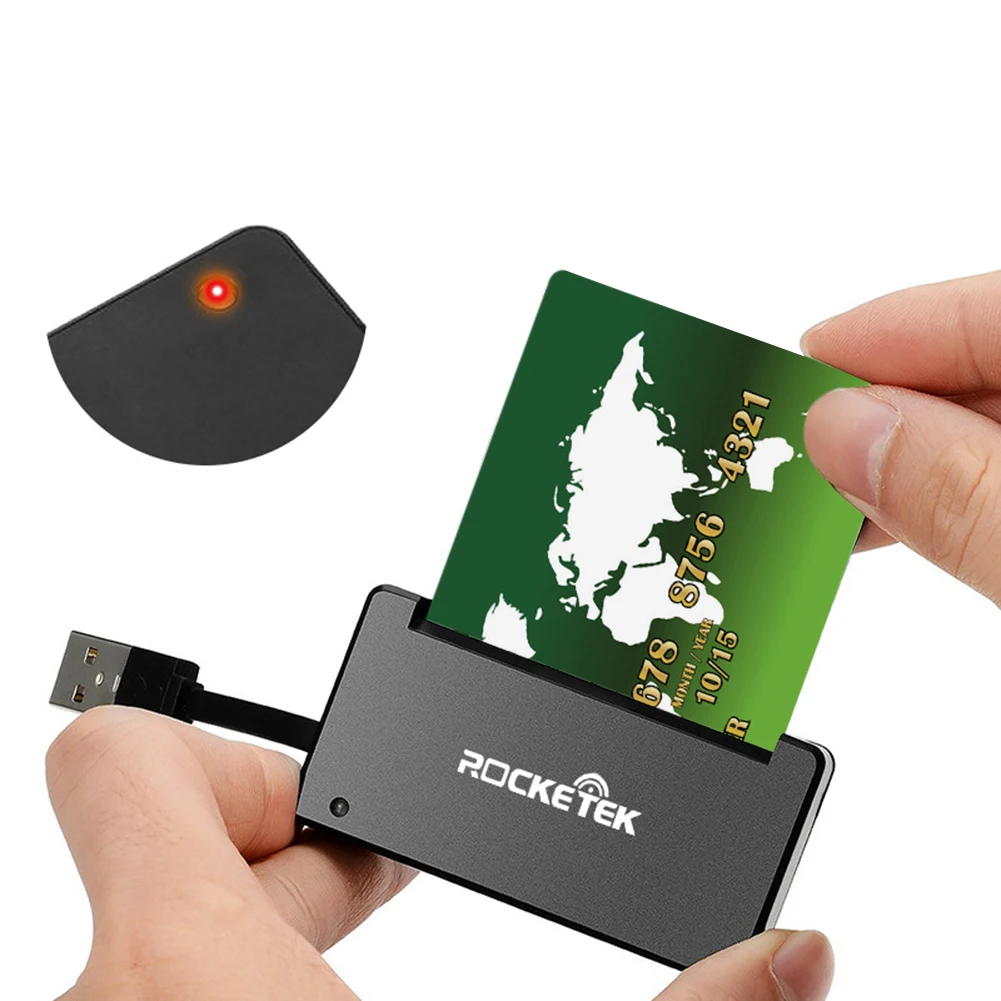 Ноутбук USB 2,0 шт./SC Smart Card Reader Cloner разъем кардридер адаптер IC/ID card Reader высокое качество Прямая доставка