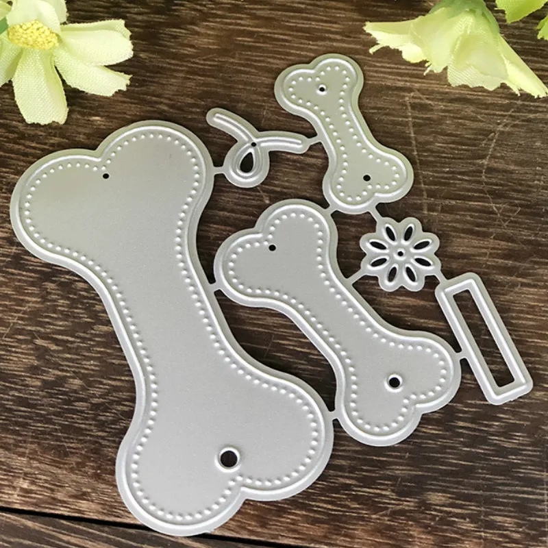 

JC Metal Cutting Dies Scrapbooking Dog Bone Stencil Craft Dies DIY Album Embossing Folder Cards Paper Photo Template Decoration