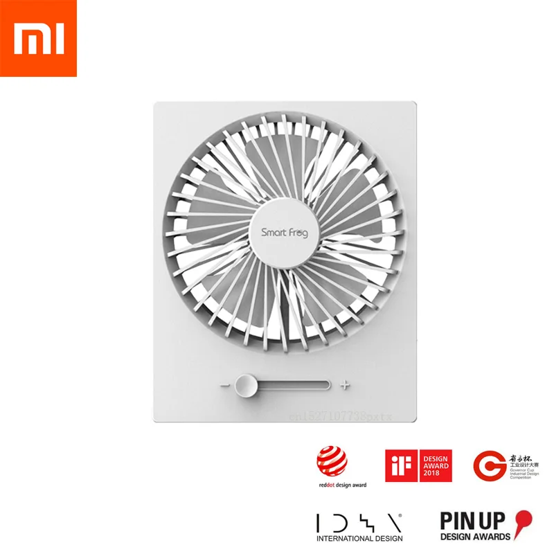 

Xiaomi Mijia Smartfrog Charging Folding USB Fan 4" Mini Fan Portable Fan Mute Strong Winds for Summer Heat Home Office