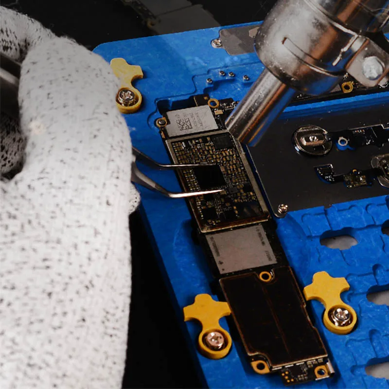Механик Многофункциональный светильник Материнская плата Процессор NAND отпечатков пальцев ремонт PCB держатель для iPhone XR 8P 8 7P 7 6SP 6S 6 5S 5G