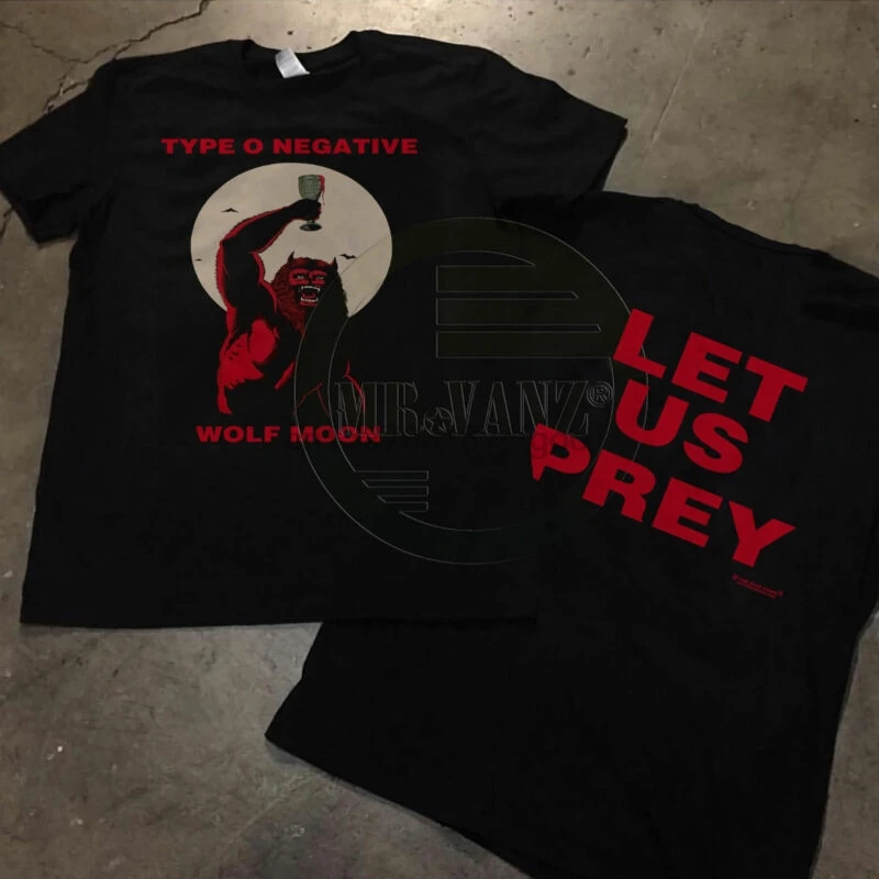 

New Vintage T-Shirt Type O Negative Wolf Moon Carnivore Size S - 5XL