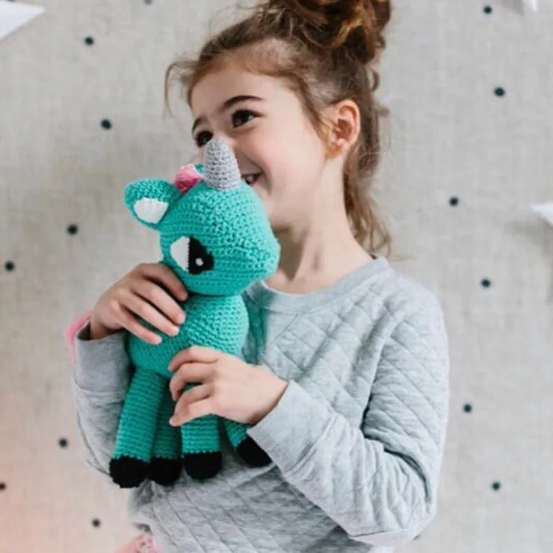 

30cm Lovely Plush Unicorn Horse Dolls Stuffed Unicorn Plush Toys Gift for Kids Home Decor Cartoon Horse Toys XD123