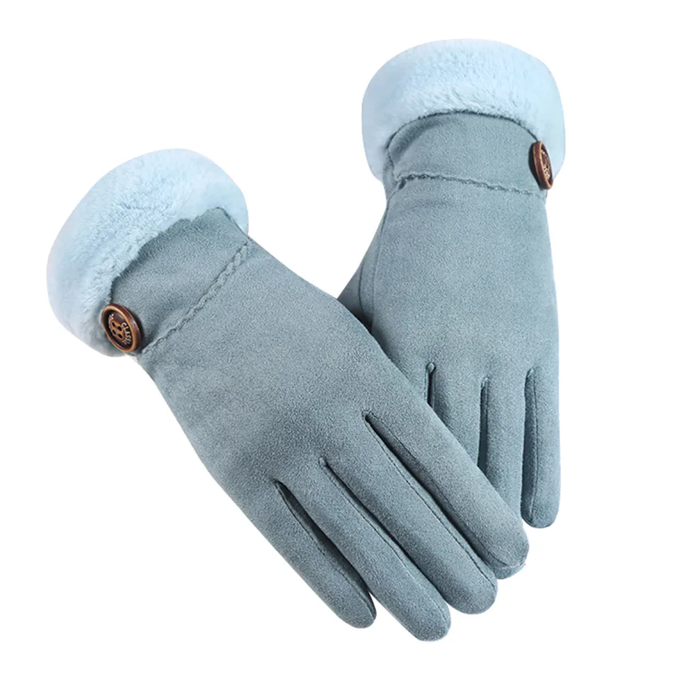 Перчатки kancoold женские осенние и зимние ветрозащитные перчатки теплые бархатные высококачественные модные женские перчатки 2018NOV29