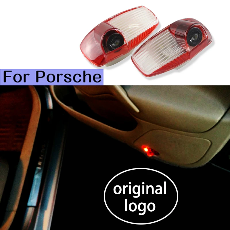 2pcs For Porsche Panamera Boxster Cayman 911 997 Led Car Styling Door
