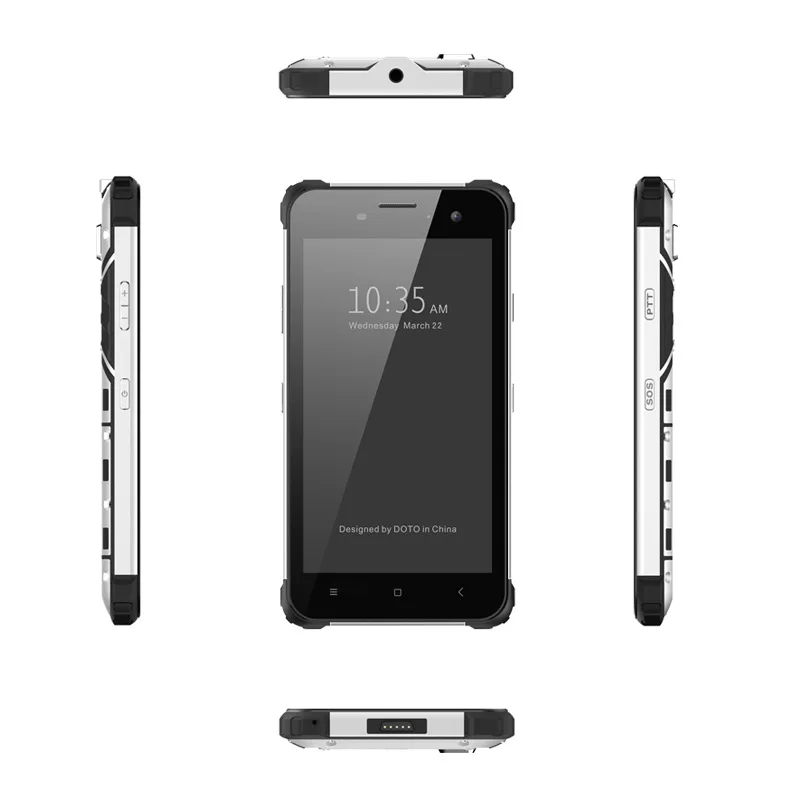 JEASUNG D6 Rugged Phone IP68 Octa Core Android 6.0 Waterproof 4G LTE Shockproof 4G RAM 64G ROM 13MP NFC Fingerprint Magnetic OEM