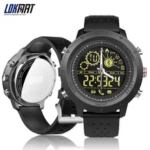 LOKMAT Bluetooth Smart Watch Men Outdoor Sport Pedometer Digital Clock Waterproof IP68 Smartwatch For IOS Android Phone