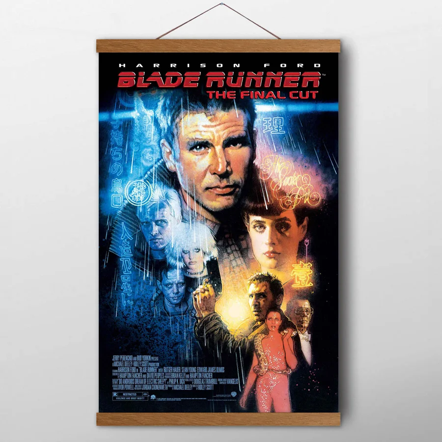 Blade Runner (1982) кино классические плакаты и принты на холсте настенное искусство для