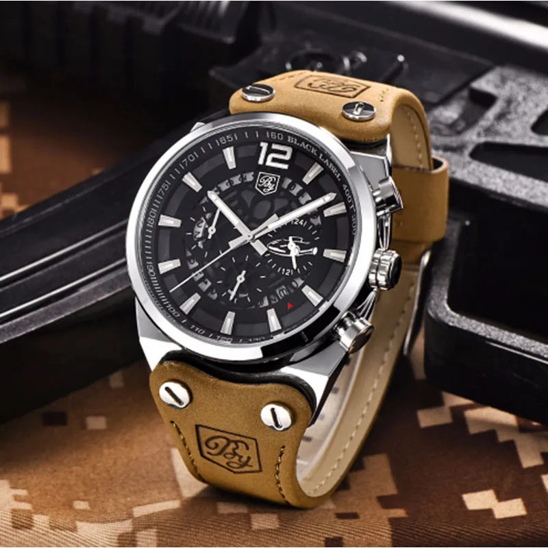 Top Luxury Brand BENYAR Watch Men Fashion Casual Quartz Wristwatches 24 Hours Display Waterproof Man Clock Relogio Masculino