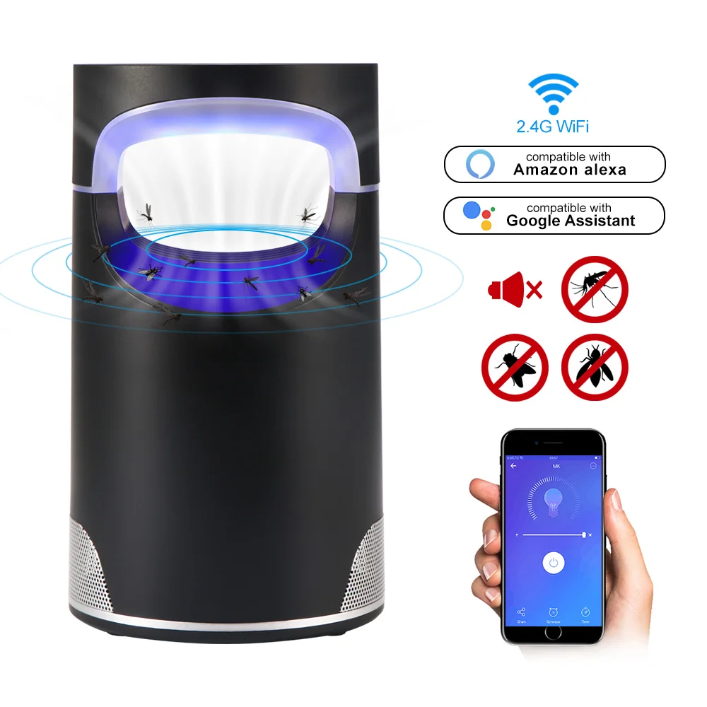 Konesky Wi Fi умная USB лампа убийца комаров фотокатализатор бесшумный домашний