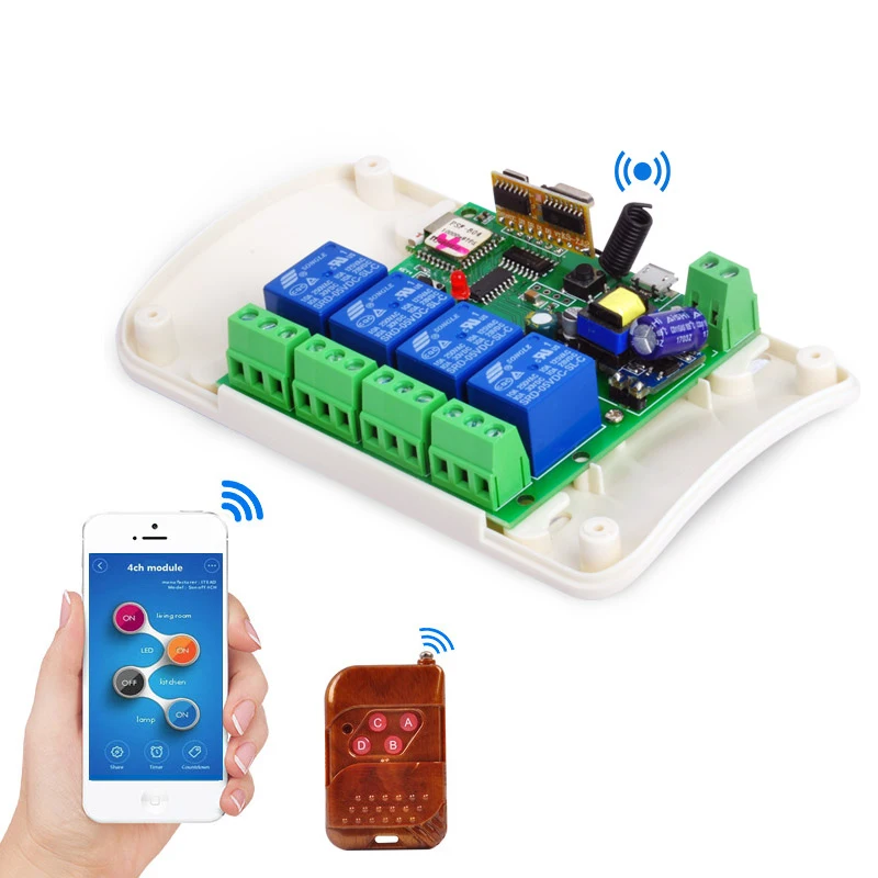 AC85 250V/7 32 В модули домашней автоматизации Jog Inching wifi беспроводной смарт