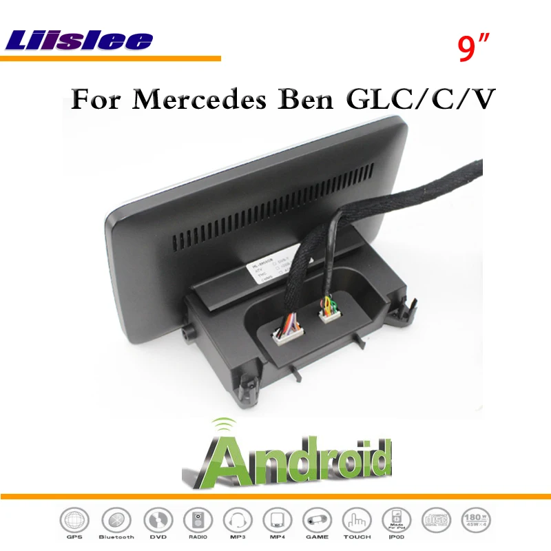 Best Liislee Android Multimedia For Mercedes Benz GLC / C / V Class 2015~2017 Radio Stereo CD DVD Player GPS Navi Navigation System 3