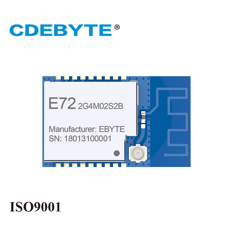 CC2640 2,4 ГГц E72-2G4M02S2B модуль Bluetooth беспроводной rf модуль IO порт низкой мощности 2dBm Bluetooth 4,2 2,4 ГГц приемник