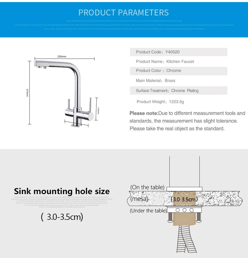 GAPPO kitchen faucet water filter taps mixer kitchen crane Tap Single Hole Handle water saver Deck Mounted Mixer faucets