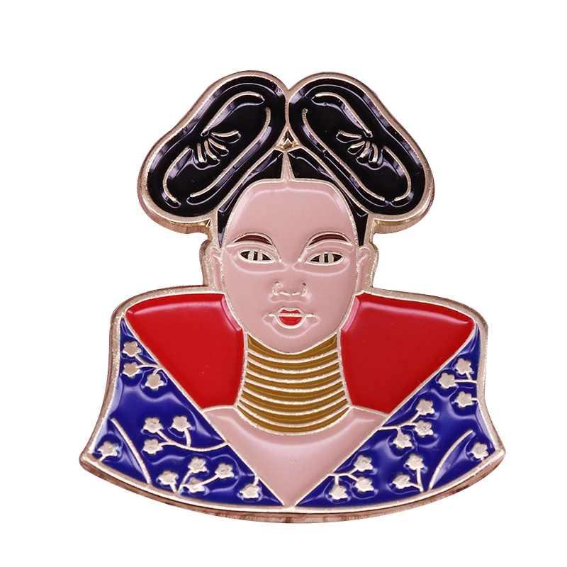 Bjork badge homogenic music pin pop culture brooch gorgeous art jewelry | Украшения и аксессуары