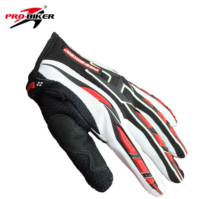 

PRO-BIKER Motorcycle Gloves Motorbike Racing Cycling Full Finger Gloves Bicycle MTB Dirt Bike Motocross Off-Road Riding Gloves