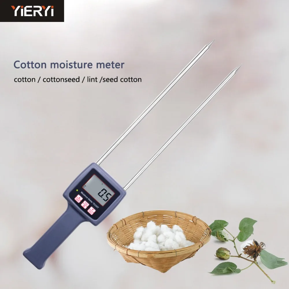 yieryi Professional 7 40 TK100C Digital Cotton Seed cotton Moisture