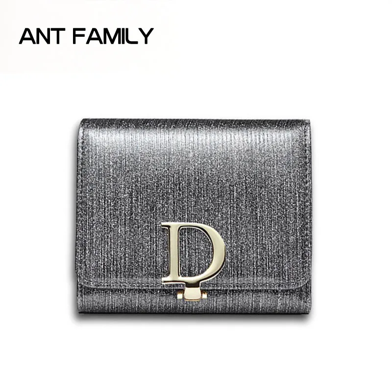 Genuine Leather Women Wallets Short Fashion Mini Small Wallets portefeuille Glitter Coin Purse Ladies Card Holder Portfel damski Genuine Leather Women Wallets Short Fashion Mini Small Wallets portefeuille Glitter Coin Purse Ladies Card Holder Portfel damski