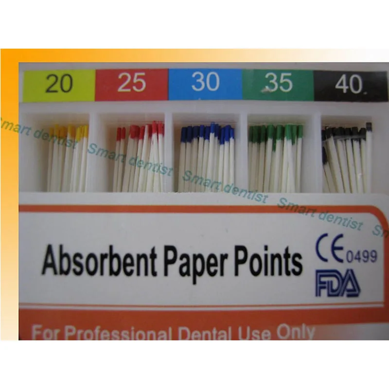 2016 10 Box Brand New Absorbent Paper Points For Dental Use CE FDAin