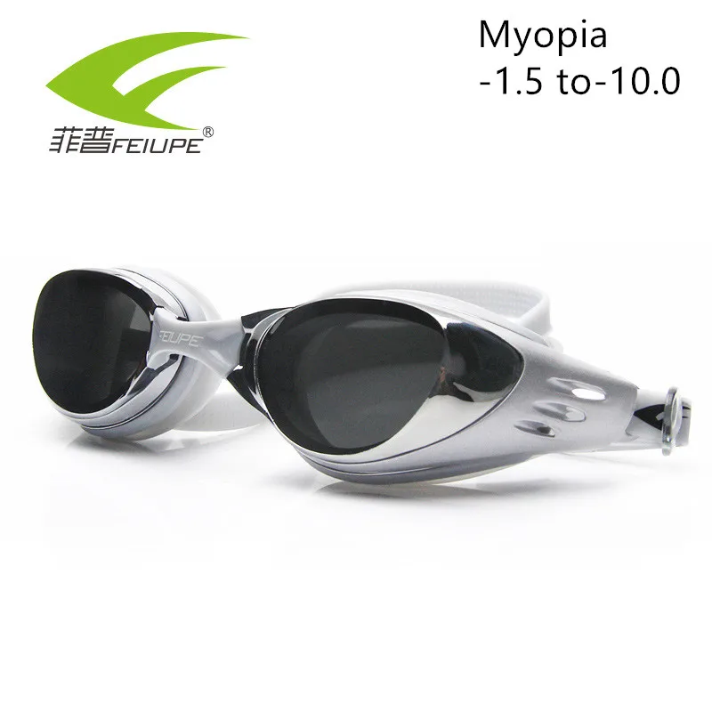 Silicona gafas de natación de la miopía Anti-niebla protección UV dioptría gafas de natación impermeable hombres mujeres deportes gafas Natacion Silicona gafas de natación de la miopía Anti-niebla protección UV dioptría gafas de natación impermeable hombres mujeres deportes gafas Natacion