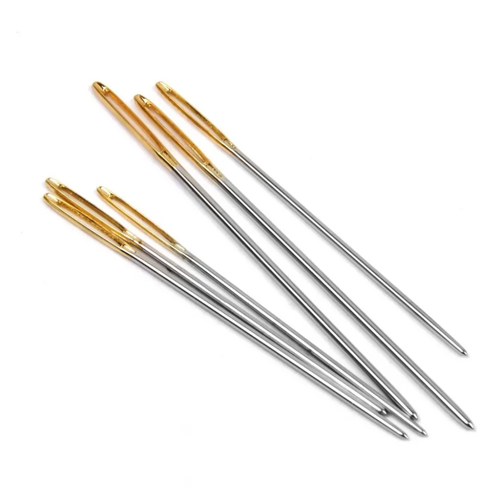 Buy 6pcs 3 Sizes Large Eye Blunt Point Tapestry