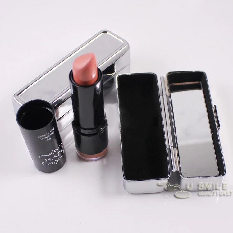 Blank Metalen Lipstick Spiegel Gevallen Personlized Lipstick Holder