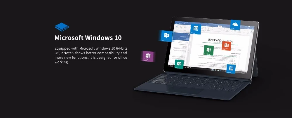 11,6 дюймов Alldocube Knote5 Молодежная версия планшет Gemini Lake N4000 двухъядерный 4 Гб памяти 128 ГБ Rom с клавиатурой-черный