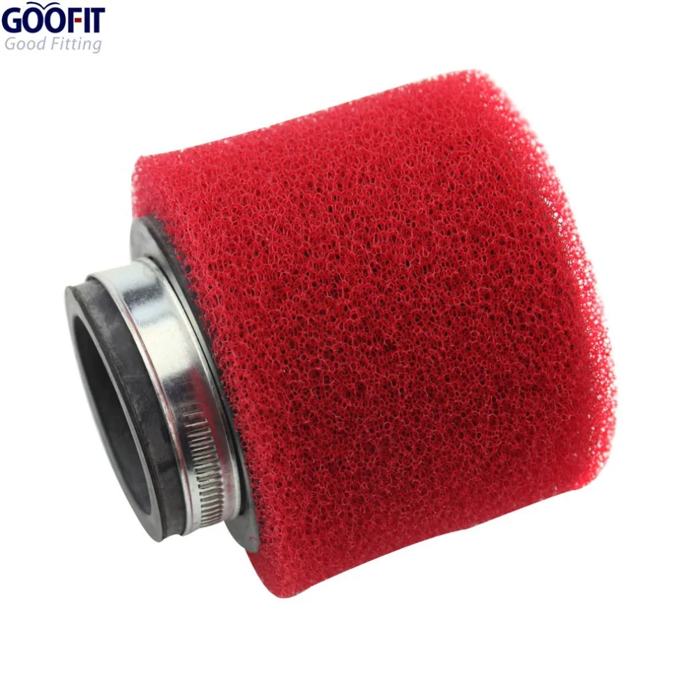 

GOOFIT 38mm Red Air Filter for ATV Dirt Bike and Go Kart P091-098